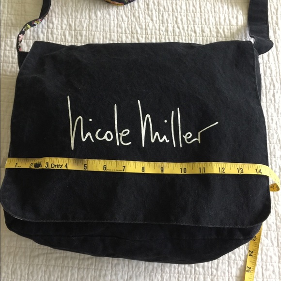 VTG Nichole Miller messenger “Barbie” bag - Picture 5 of 7